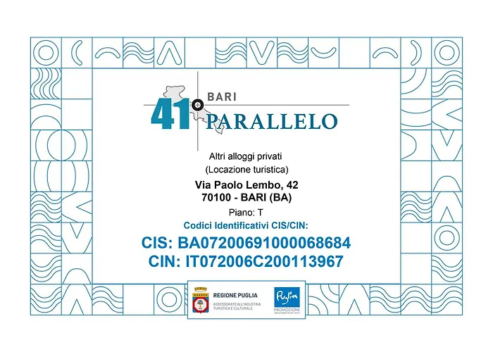 41 Parallelo - Comfort Vendégház